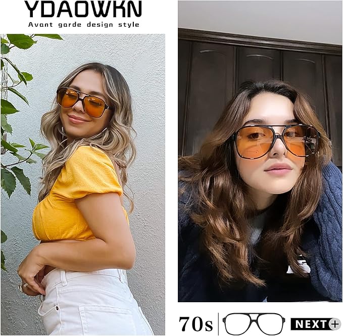 Vintage Aviator Sunglasses - Image 2