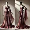 Silk Elegance Evening Gown