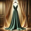 Silk Elegance Evening Gown